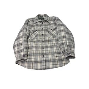 Dash Classics Plaid Quilted Lined Flannel Shirt Jacket Men's XXL